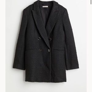H&M Straight-cut Bouclé Jacket